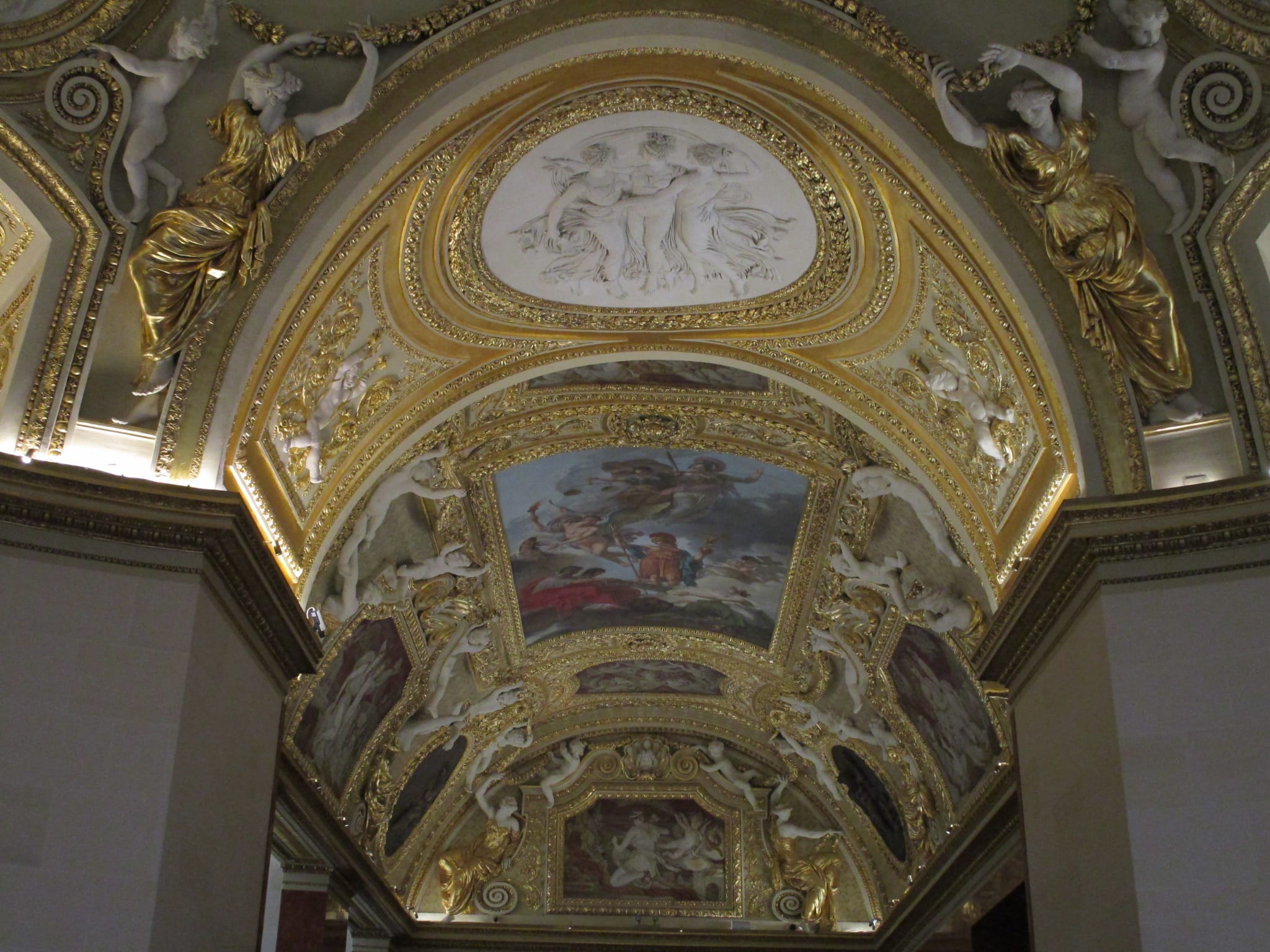 Photo au Musée du Louvre.